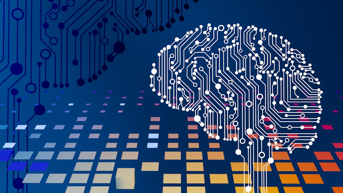 Künstliche Intelligenz – abstrakte KI-Visualisierung für Wochenrückblick KW12 2026